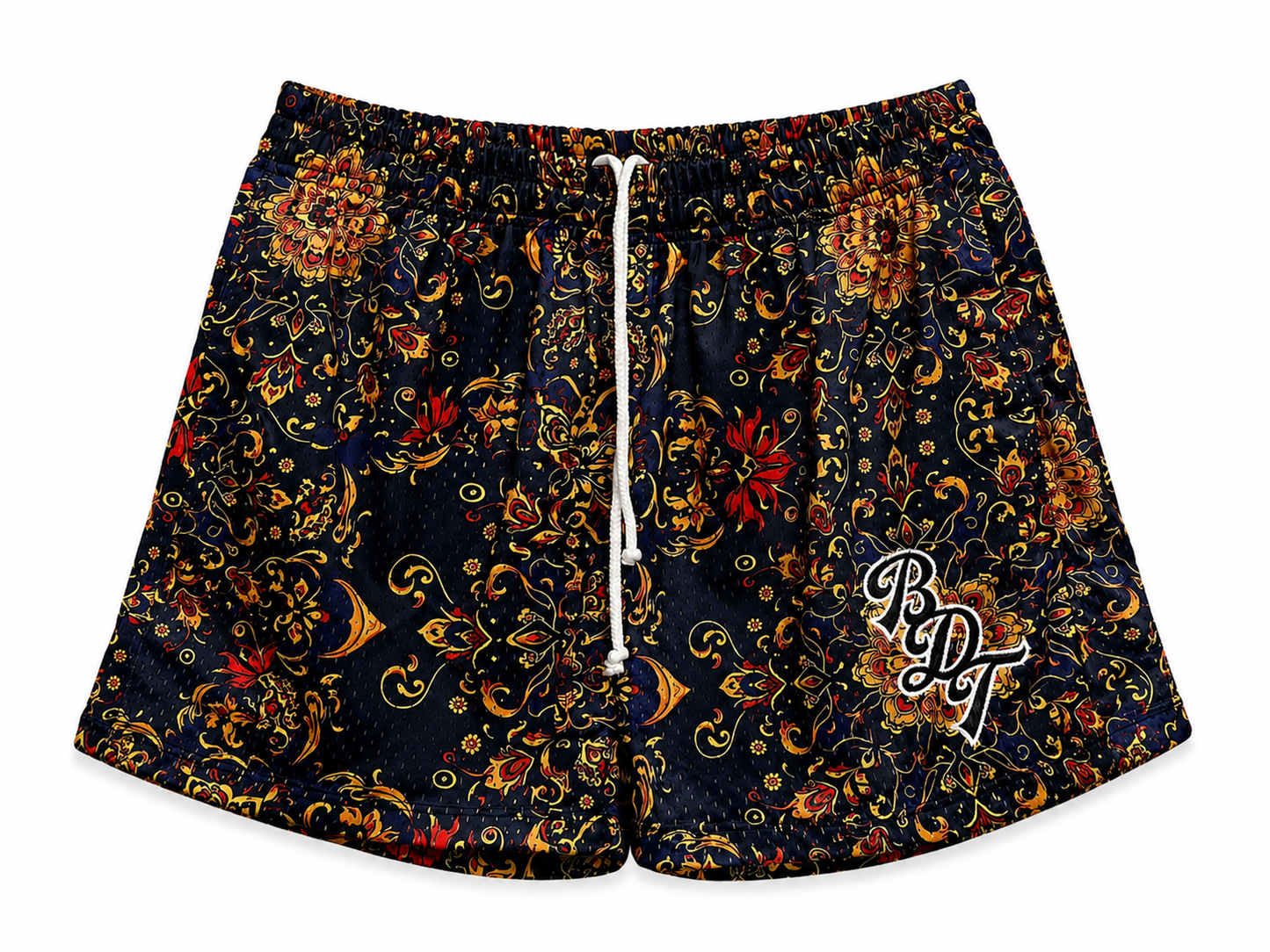 BDT Royal Inferno Mesh Shorts