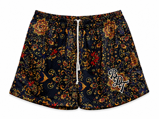 BDT Royal Inferno Mesh Shorts